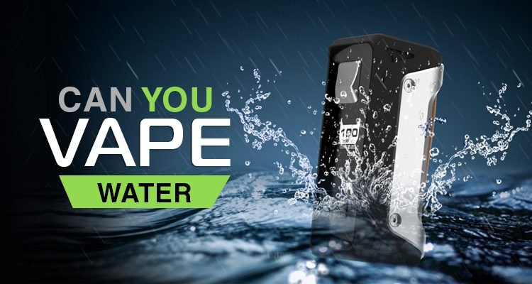 Can You Vape Water and Should You Put Water in Your Vape?